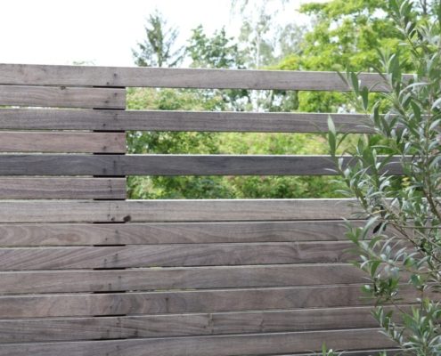Sichtschutz aus Holz Sichtschutz aus Holz