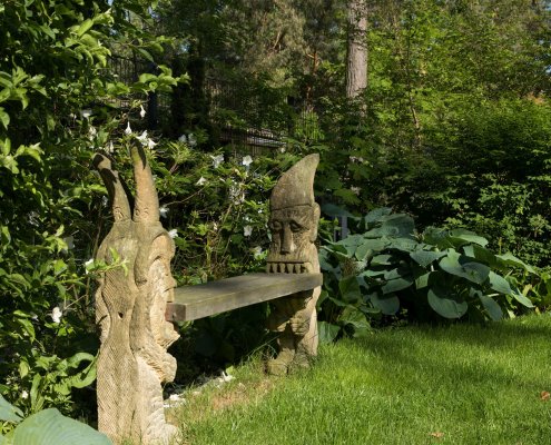 Feng-Shui Garten in der Potsdamer Waldsiedlung