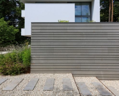 ein Beispiel baulicher Sichtschutz baulicher Sichtschutz