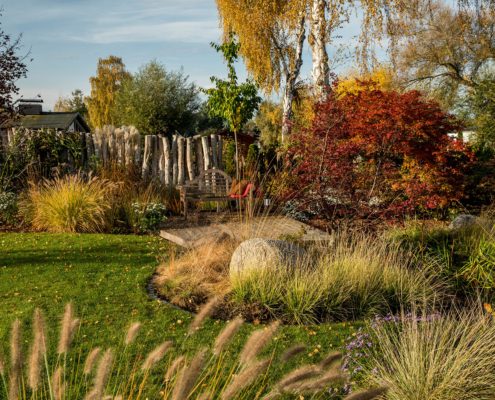 Herbstbepflanzung im Garten